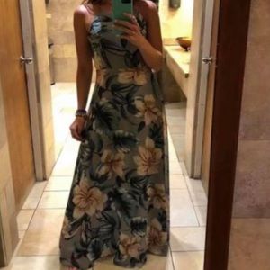 lulus floral maxi dress